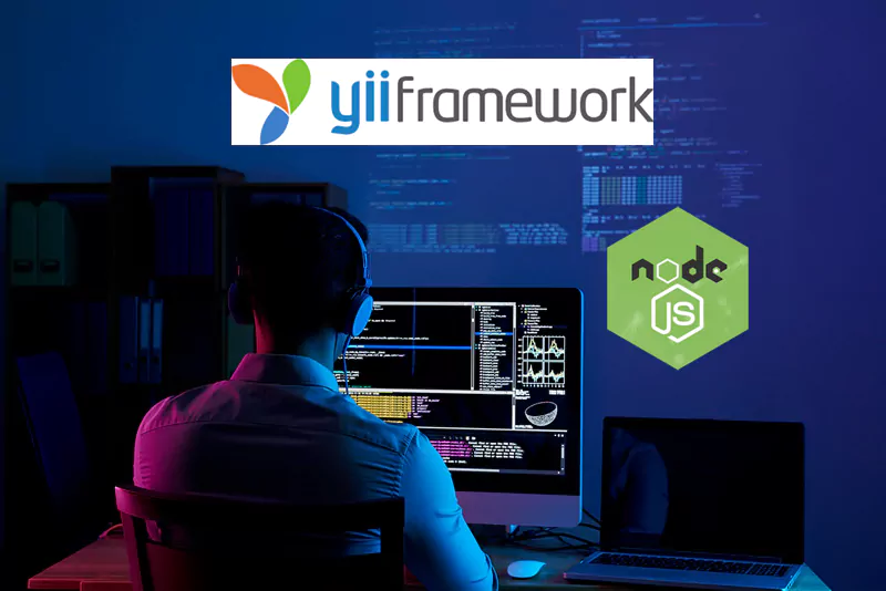 Yii2 Framework and Node.js